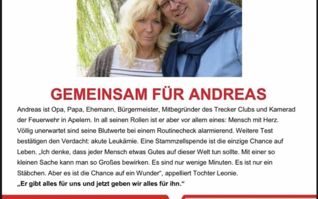 Gemeinsam für Andreas