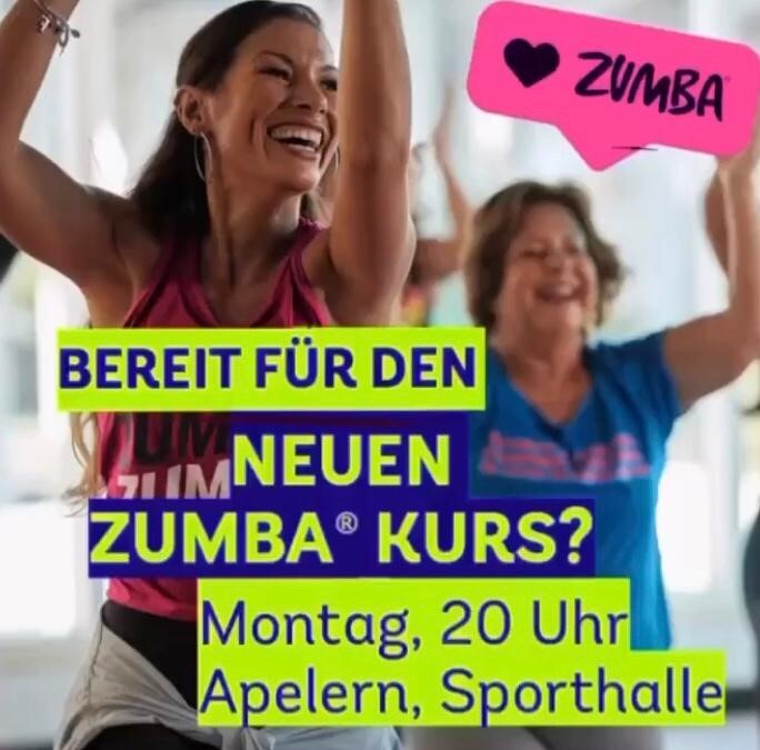 Neuer Zumba-Kurs ab Montag