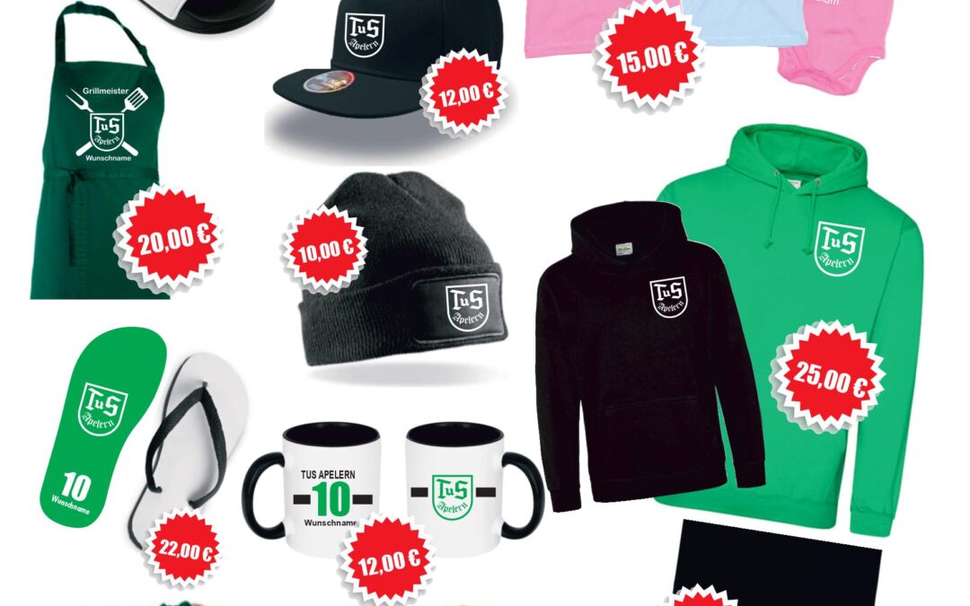 Neuer Fan-Shop online